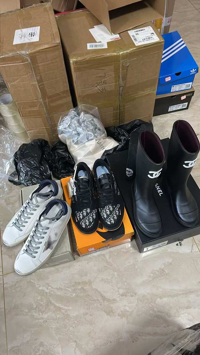 LV trainers black and white with Adidas Predator soccer boots Acne Studios