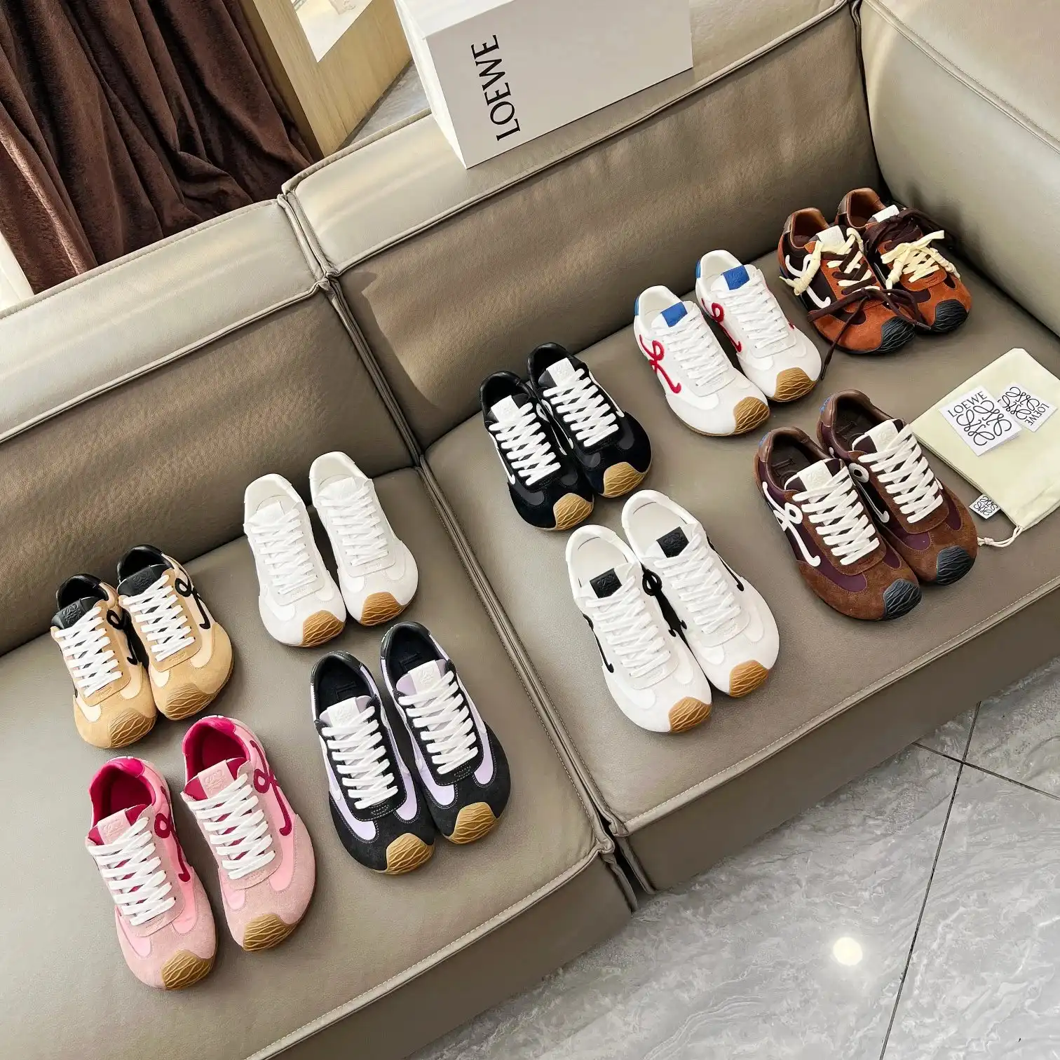 Loewe Anagram Sneakers 2