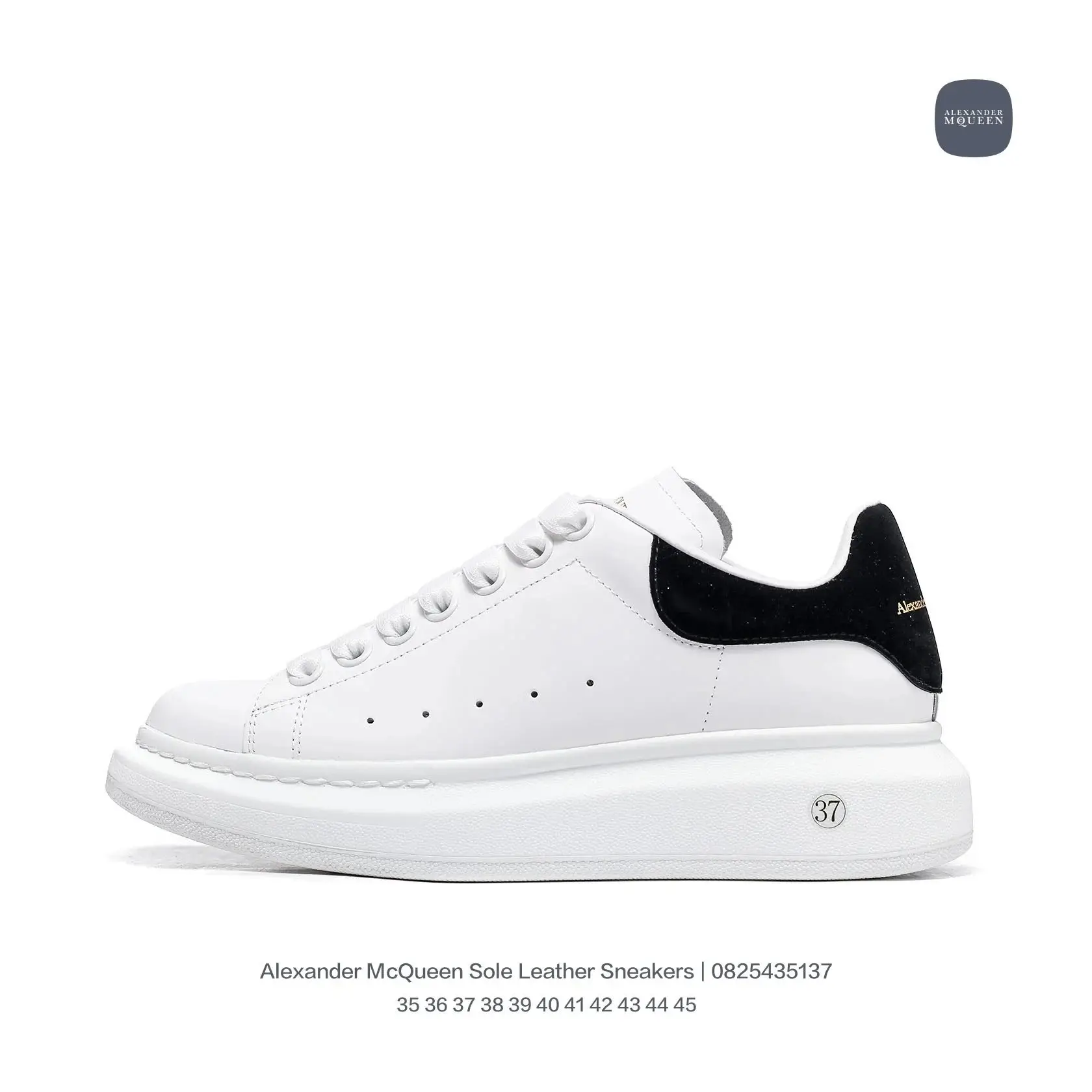 Alexander McQueen Oversized Sole Leather Sneakers [10+ styles] 3