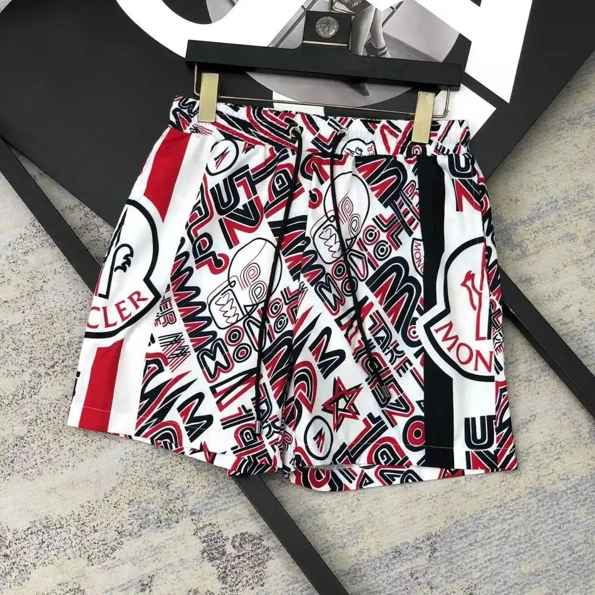 Moncler Graffiti Print Shorts [2 styles] 3